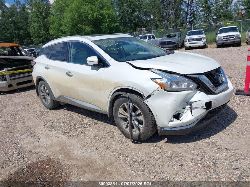 2017 NISSAN MURANO S/SL/SV/PLATINUM