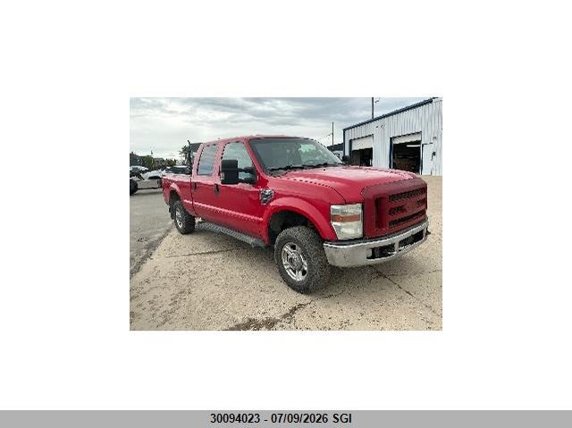 2008 FORD F350 SRW SUPER DUTY