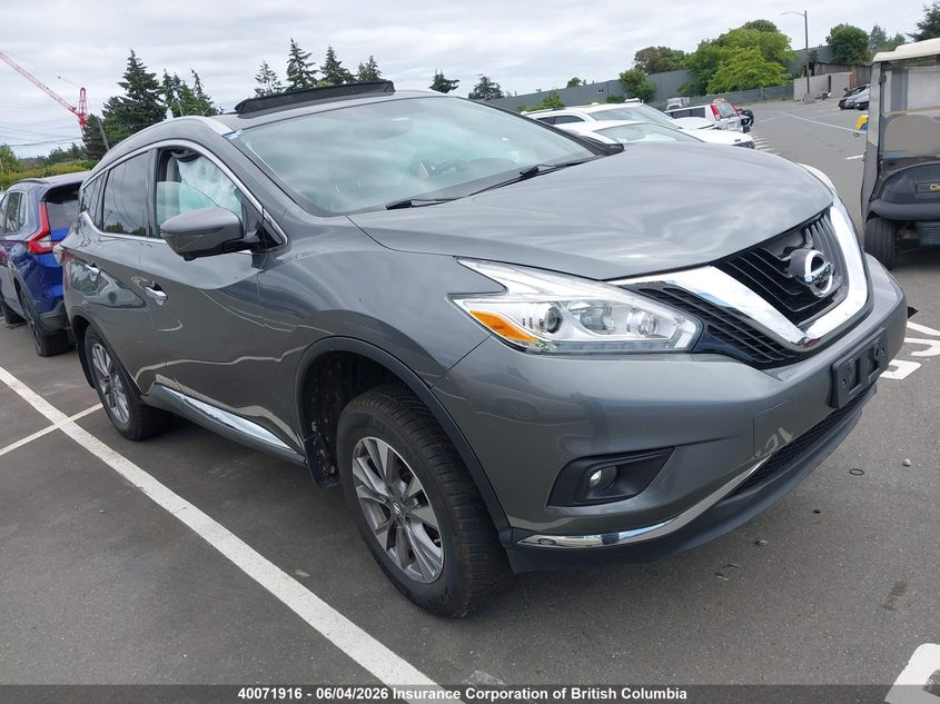 2016 NISSAN MURANO S/SL/SV/PLATINUM