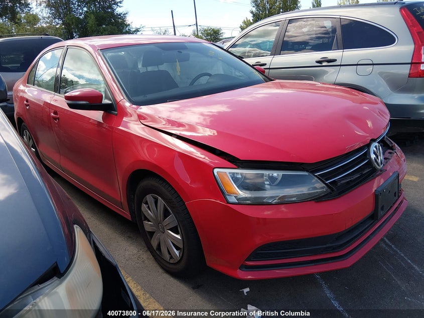 2015 VOLKSWAGEN JETTA S