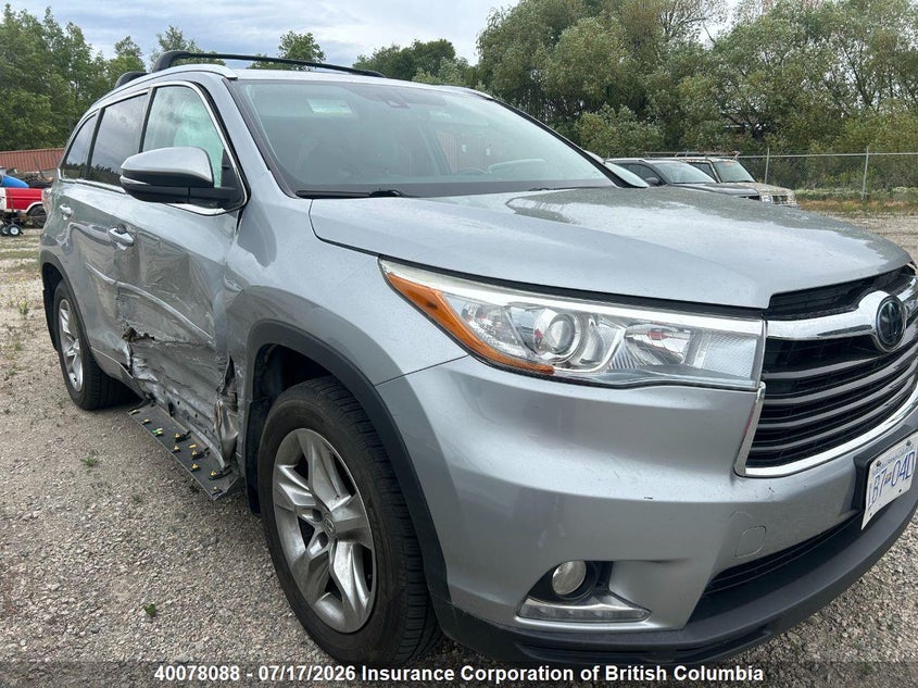 2015 TOYOTA HIGHLANDER LIMITED/LTD PLATINUM