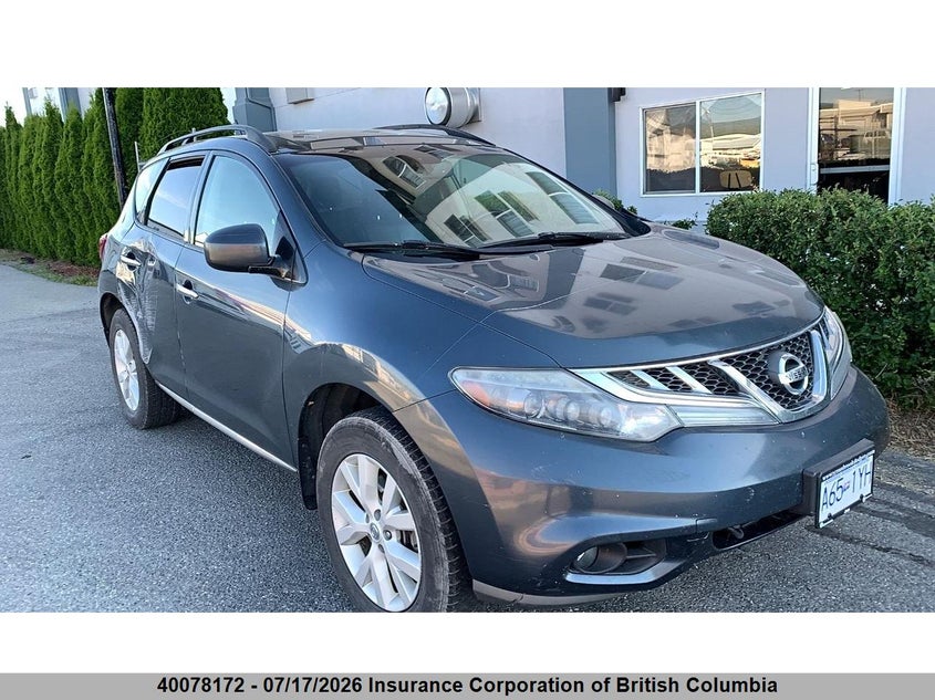2012 NISSAN MURANO S/SL/LE