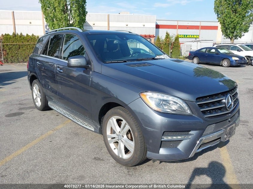 2015 MERCEDES BENZ ML 350 BLUETEC