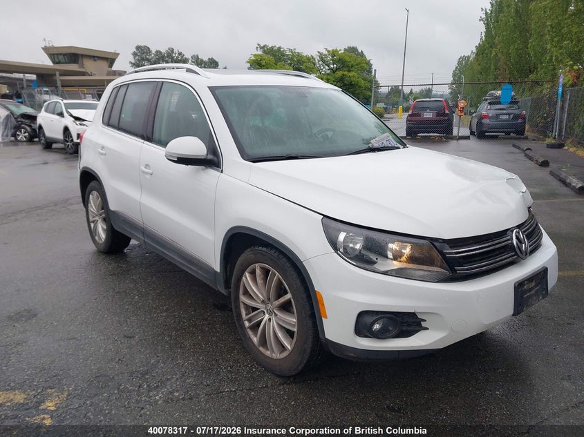2014 VOLKSWAGEN TIGUAN S/SE/SEL/R-LINE