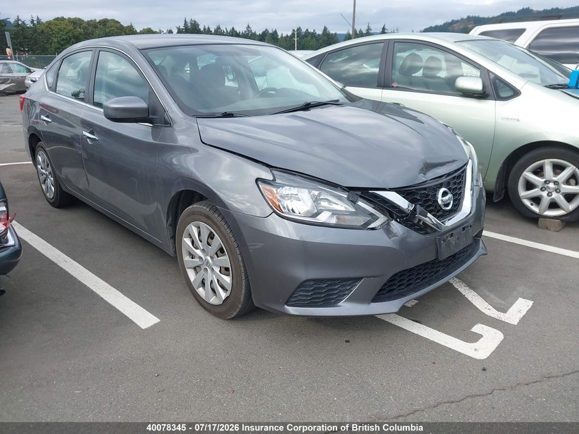 2017 NISSAN SENTRA 1.8 S/1.8 SL/1.8 SV