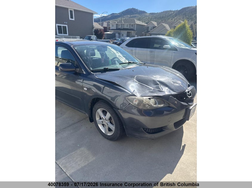2005 MAZDA MAZDA3 GS/GX
