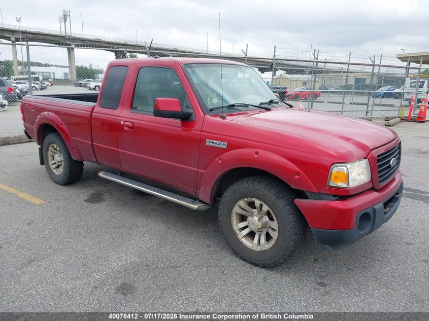 2008 FORD RANGER SUPER CAB