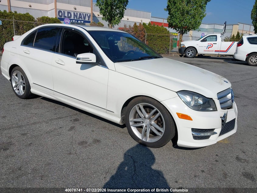 2012 MERCEDES BENZ C 250 4MATIC