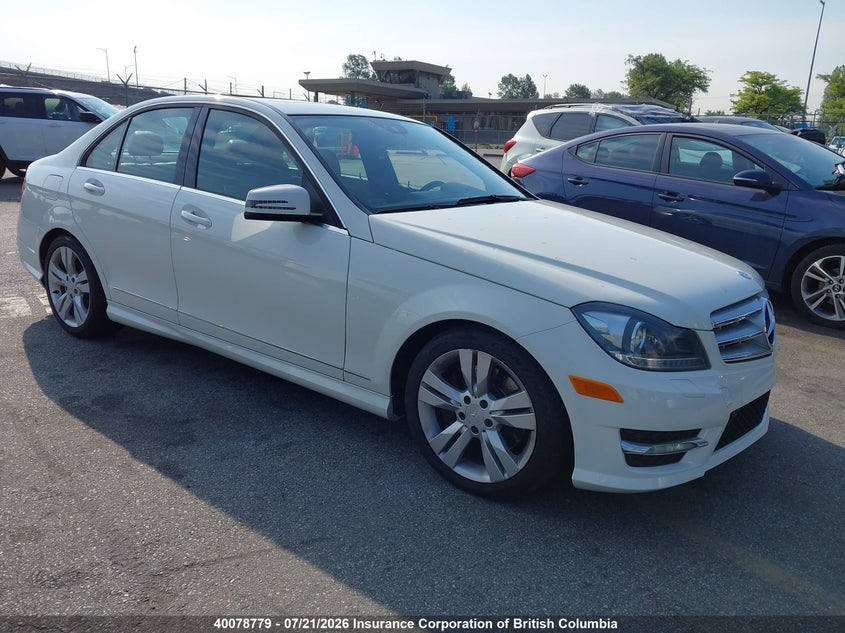2012 MERCEDES BENZ C 300 4MATIC