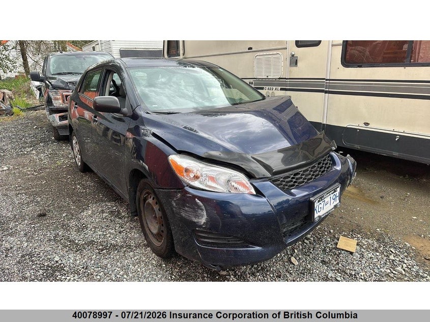 2009 TOYOTA COROLLA MATRIX