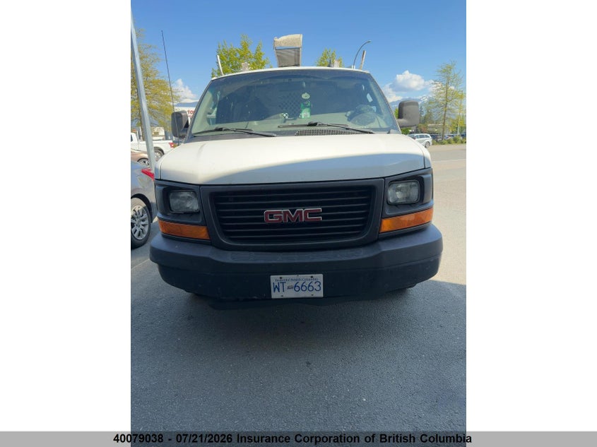2016 GMC SAVANA 2500 1WT