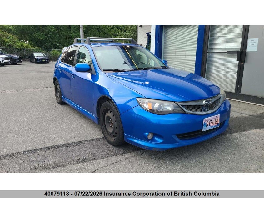 2009 SUBARU IMPREZA 2.5I