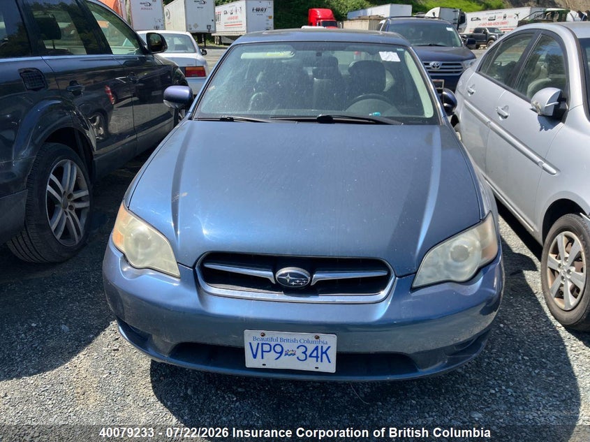 2006 SUBARU LEGACY 2.5I