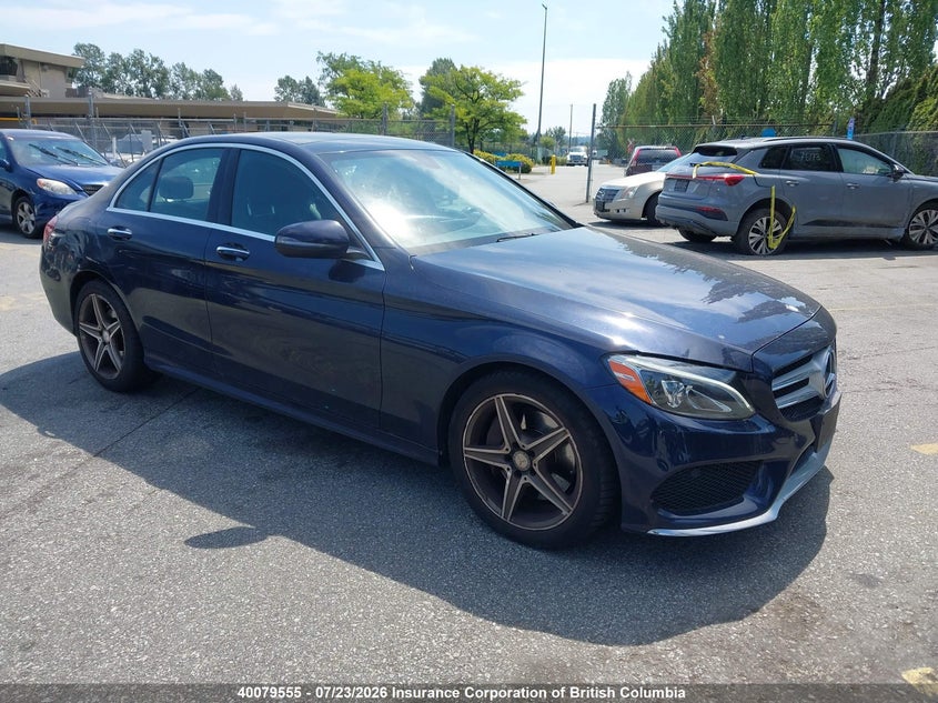 2016 MERCEDES BENZ C 300 4MATIC