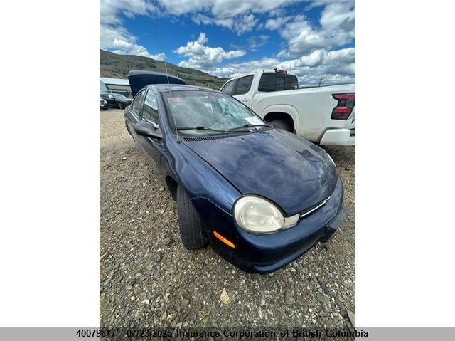 2001 CHRYSLER NEON