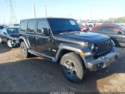 2018 JEEP WRANGLER UNLIMITED SPORT S 4X4