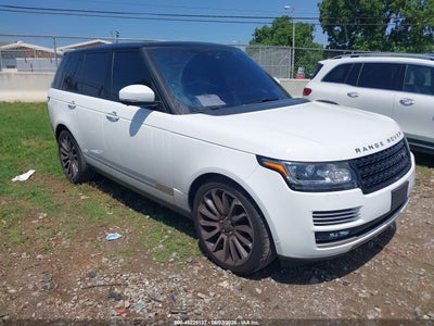 2017 LAND ROVER RANGE ROVER 5.0L V8 SUPERCHARGED AUTOBIOGRAPHY