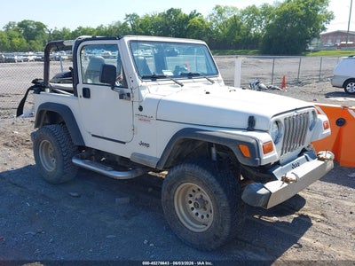 1998 JEEP WRANGLER SE