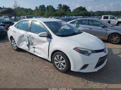 2016 TOYOTA COROLLA LE