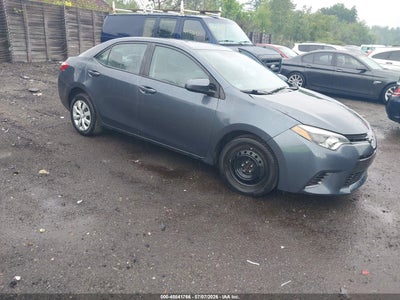 2016 TOYOTA COROLLA LE