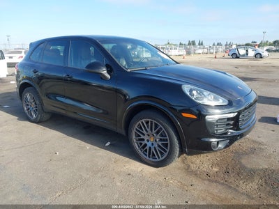 2017 PORSCHE CAYENNE PLATINUM EDITION