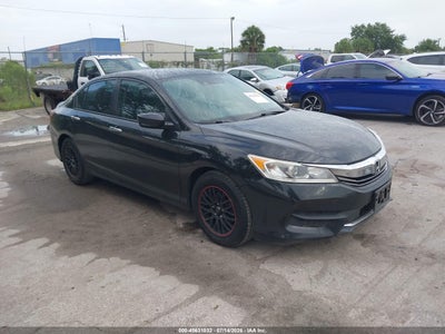 2016 HONDA ACCORD LX